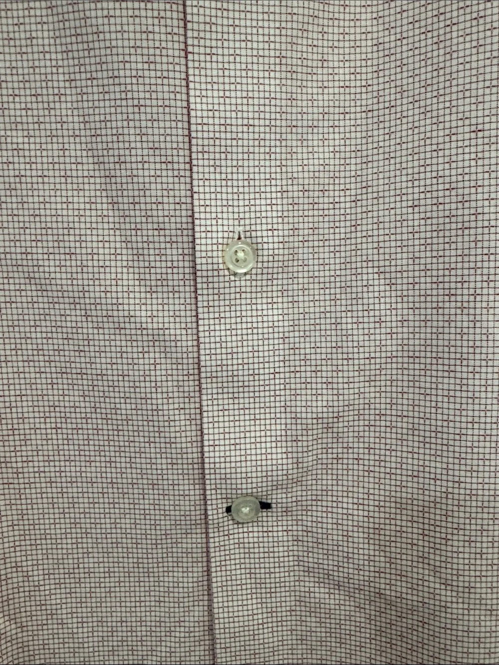 Banana Republic Men's Light Pink Micro-Print Dress Shirt